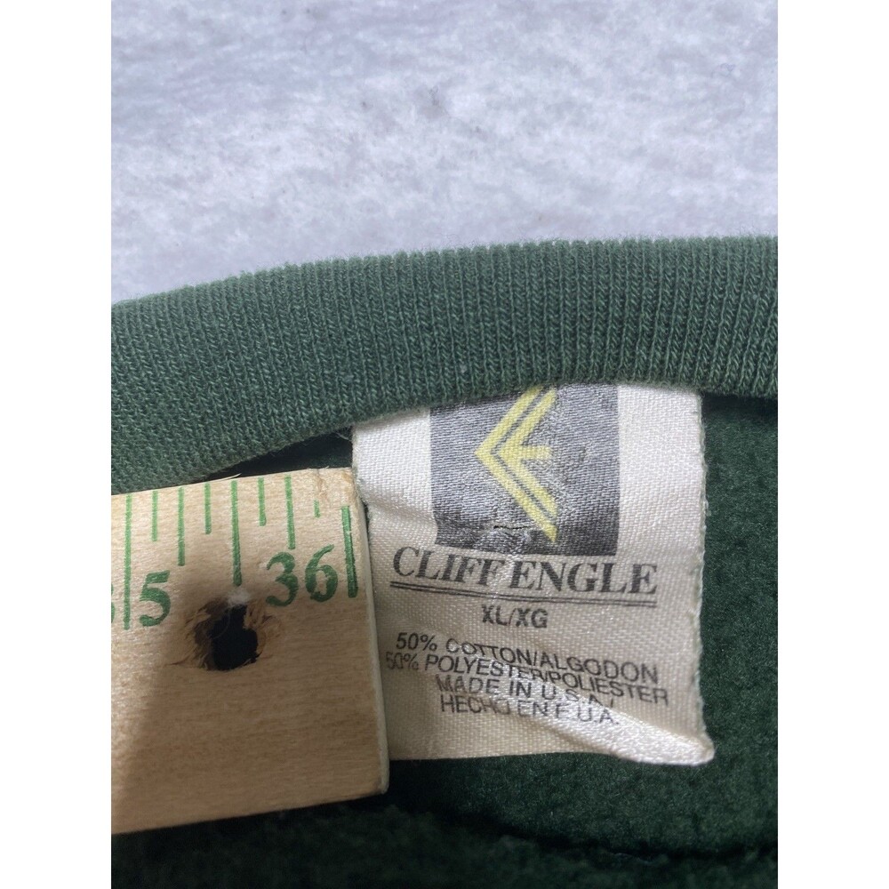 Vintage 1995 Green Bay Packers Sweatshirt Mens Large Cliff Engle Made in USA Y2K - Picture 6 of 8